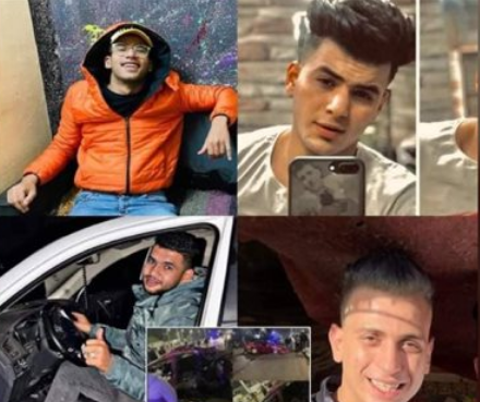 مصرع 4 شبان بحادث مروع 